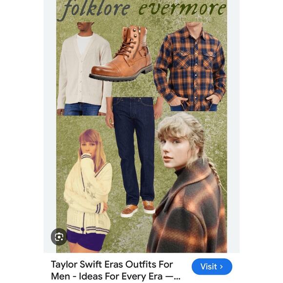 Taylor Swift inspired Flannel Long Sleeve Shirt Sz XL - Picture 1 of 9
